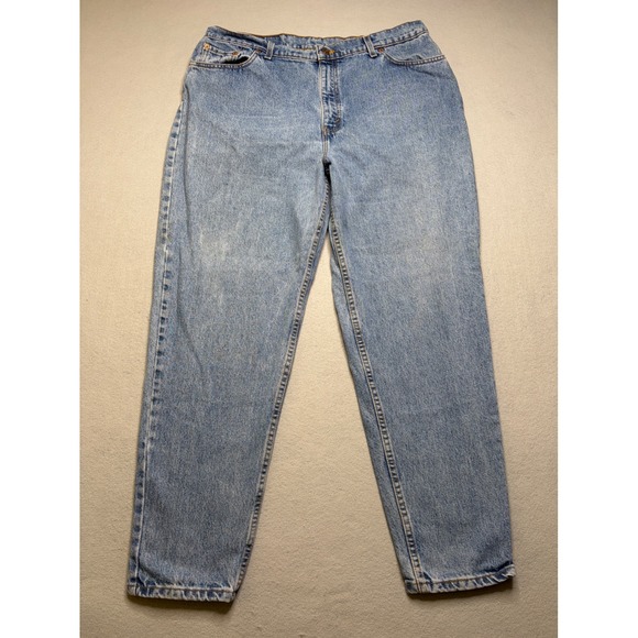 Levi's Denim - Levi's‎ 550 Jeans Women 38x29.5 Light Blue Relaxed Fit Tapered High Rise Vintage